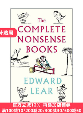 英文原版 The Complete Nonsense Books 爱德华·李尔 谐趣诗全集 精装插画版 英文版 进口英语原版书籍