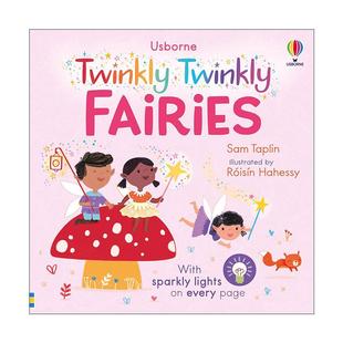 英文原版 The Twinkly Twinkly Fairies 闪闪发光的小仙女 儿童启蒙机关互动绘本纸板书 英文版 进口英语原版书籍
