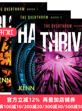 The Overthrow 击败系列3册 儿童科幻冒险小说 普林兹奖得主Kenneth Oppel