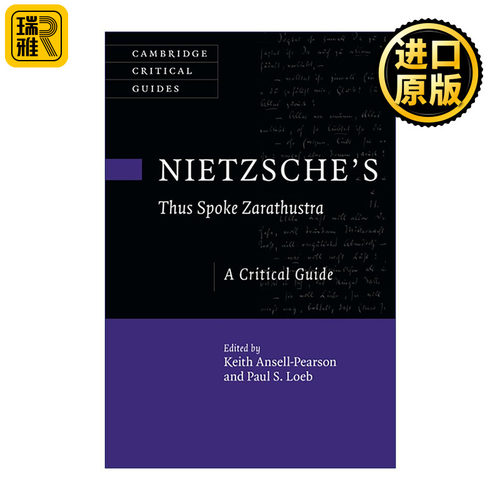英文原版 Nietzsche's ‘Thus Spoke Zarathustra' 尼采 查拉图斯特拉如是说 剑桥批评导读系列 英文版 进口英语原版书籍