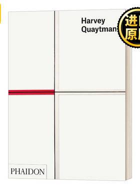 Harvey Quaytman 哈维奎特曼 英文原版 纽约艺术家抽象极简主义画册 精裝 英文版 Ashton Dore 进口英语原版书籍