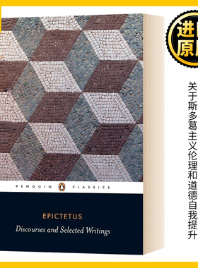 爱比克泰德作品集 英文原版 Discourses and Selected Writings 企鹅经典系列 Epictetus 全英文版进口原版英语书籍