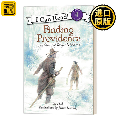英文原版 Finding Providence The Story of Roger Williams 寻找天命 I Can Read Level 4 英文版 进口英语原版书籍