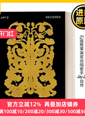 Decoded 解码 21座格莱美奖说唱歌手Jay-Z自传 嘻哈音乐