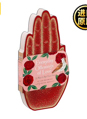英文原版 Everyday Offerings of Love 爱的日常表达 75种表达爱的方式 手掌小书 英文版 进口英语原版书籍