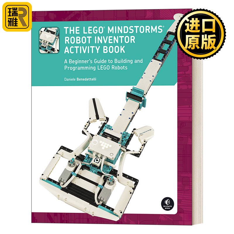 英文原版 The LEGO MINDSTORMS Robot Inventor Activity Book 乐高Mindstorms机器人发明家手册 对机器人进行编程 进口英语书