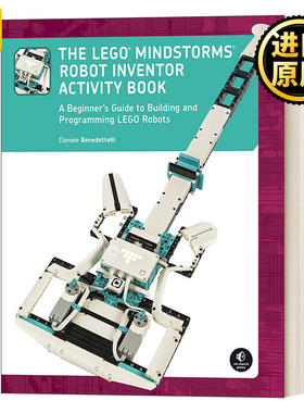 英文原版 The LEGO MINDSTORMS Robot Inventor Activity Book 乐高Mindstorms机器人发明家手册 对机器人进行编程 进口英语书