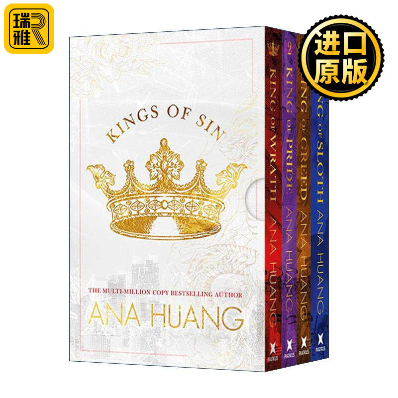 罪恶系列四本合集英文原版