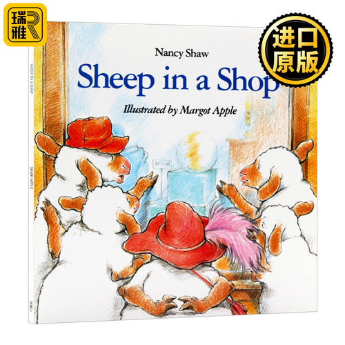 小羊逛商店英文原版书
