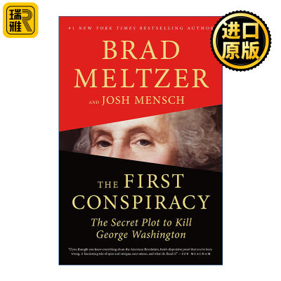 英文原版 The First Conspiracy The Secret Plot to Kill George Washington 第一号阴谋 刺杀乔治华盛顿的秘密阴谋 英文版