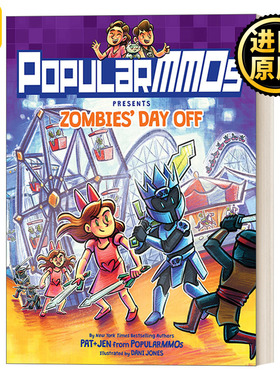 PopularMMOs Presents Zombies’ Day Off 全彩奇幻冒险游戏漫画 丧尸假日