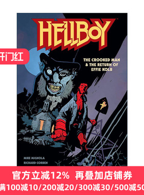 英文原版 Hellboy The Crooked Man & The Return of Effie Kolb 地狱男爵 扭曲人与艾菲·科尔布的回归 黑马漫画 电影原著