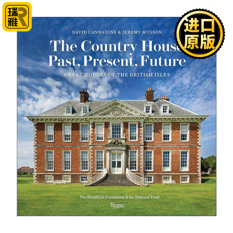 英文原版 The Country House 乡村别墅 不列颠群岛的大房子 住宅建筑室内装饰设计 唐顿庄园 精装艺术图册 英文版进口英语原版书籍