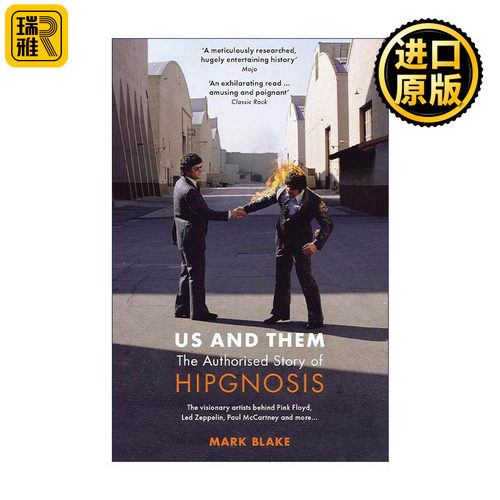 英文原版 Us and Them The Authorised Story of Hipgnosis 我们与他们 英国摇滚乐队平克·弗洛伊德的故事 进口英语原版书籍
