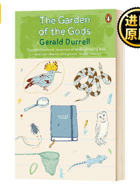 希腊三部曲3 众神的花园 英文原版 The Garden of the Gods The Corfu Trilogy 德雷尔一家 Gerald Durrell 全英文版进口英语书籍