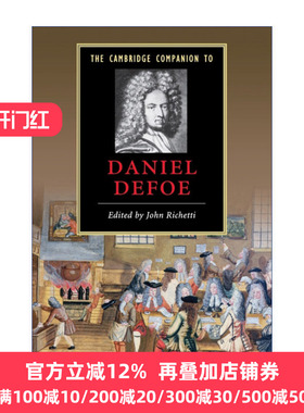 The Cambridge Companion to Daniel Defoe 剑桥文学指南 丹尼尔·笛福