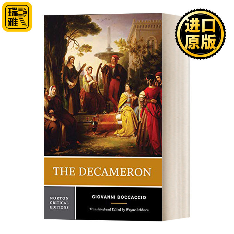 The Decameron 十日谈 诺顿文学解读系列 Norton Critical Editions 英文原版