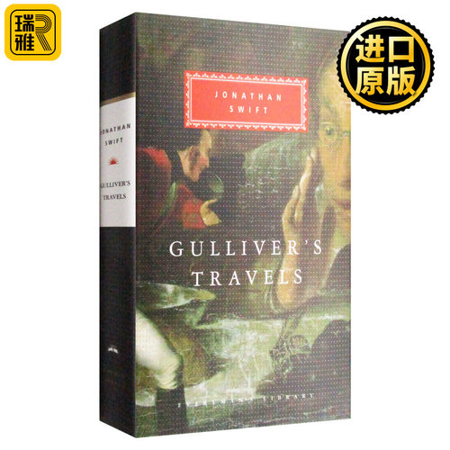 格列佛游记 Everyman精装版 英文原版 Gulliver's Travels 乔纳森 斯威夫特 英文版 Jonathan Swift 进口英语原版书籍