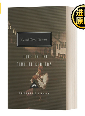 霍乱时期的爱情 Everyman精装版 英文原版小说 Love In The Time Of Cholera 加西亚马尔克斯 Gabriel Garcia Marquez进口英语书籍