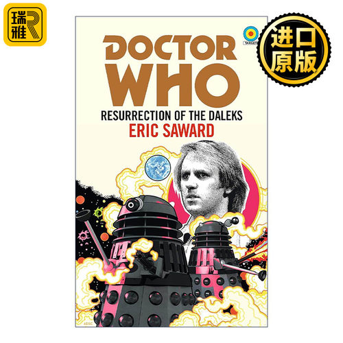 英文原版 Doctor Who Resurrection of the Daleks Target Collection 神秘博士小说 戴立克的复活 第五任博士 进口英语原版书籍