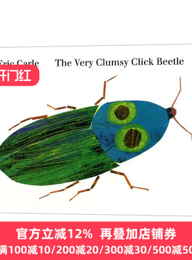 The Very Clumsy Click Beetle   Eric Carle   英文原版