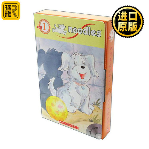 英文原版 Noodles 10册阅读绘本附CD 小狗杜豆儿礼盒装 学乐分级读物学乐分级读物第一阶段 英文版 进口英语原版书籍