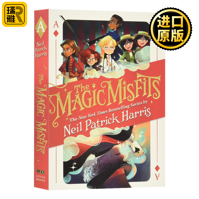 魔法边缘少年 英文原版 The Magic Misfits  全英文版 Neil Patrick Harris 进口原版英语书籍