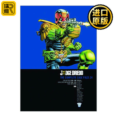 英文原版 Judge Dredd Case Files 24 特警判官 漫画合集24 英文版 进口英语原版书籍