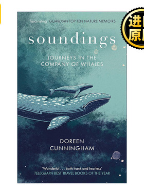 英文原版 Soundings 如我如鲸 与鲸鱼为伴的旅行 单亲妈妈 冒险勇气 英文版 进口英语原版书籍