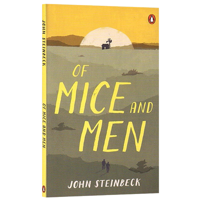 人鼠之间 英文原版小说 Of Mice and Men 美版 文学经典 诺贝尔奖作者约翰斯坦贝克 John Steinbeck进口原版英语书籍搭伊甸之东