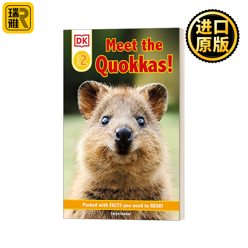 DK Reader Level 2 Meet the Quokkas! DK分级读物L2 遇见短尾矮袋鼠!