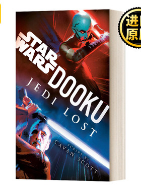 星球大战 杜库 绝地武士迷失 英文原版小说 Star Wars Dooku Jedi Lost 星际大战 Cavan Scott 电影漫画周边 进口英语原版书籍