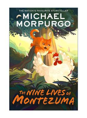 英文原版 The Nine Lives of Montezuma 九命猫骑士 英国儿童文学作家迈克尔·莫波格Michael Morpurgo 进口英语原版书籍