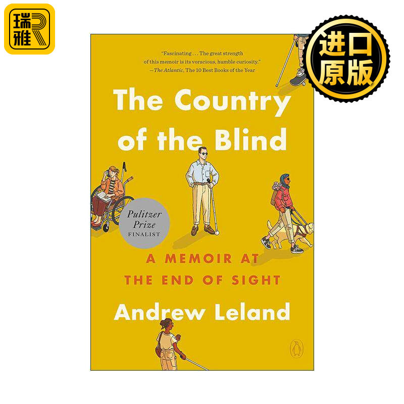 英文原版 The Country of the Blind 盲人之国 视力消失后的回忆录 2024普利策奖入围 Andrew Leland 英文版 进口英语原版书籍
