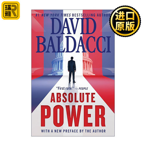 英文原版 Absolute Power 权力 1996年南部作家协会惊悚小说金奖 影视原著 戴维·鲍尔达奇 英文版 进口英语原版书籍