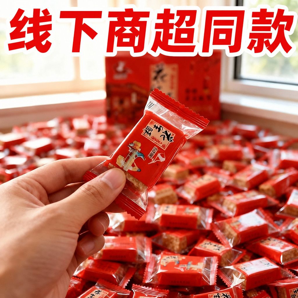 兴翔鹭花生酥糖健康干净配料特产小零食茶点厦门整箱方糖点心香酥
