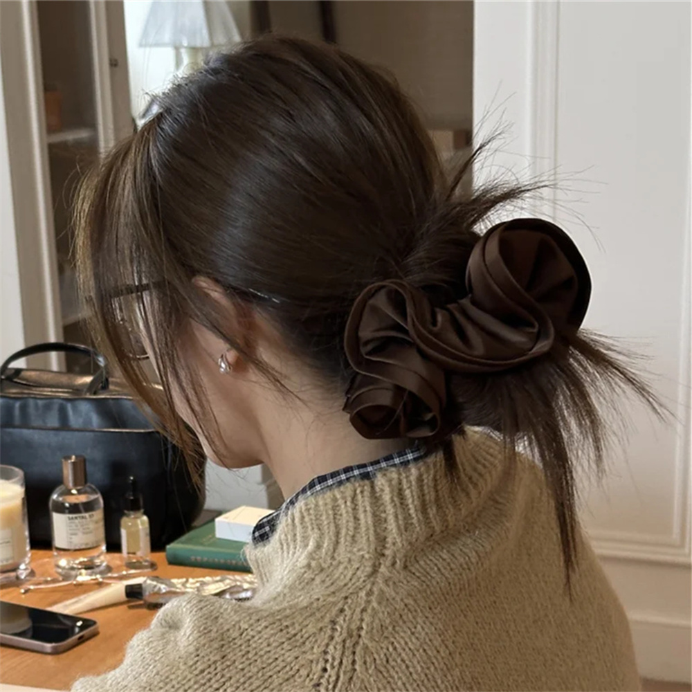 高级感后脑勺盘发头饰丸子头发饰