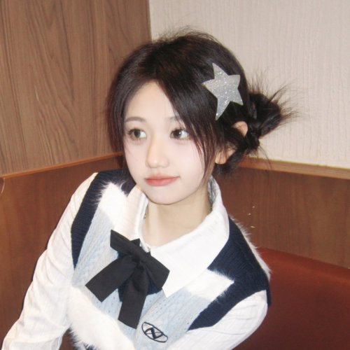 甜酷y2k辣妹五角星发夹星星发卡