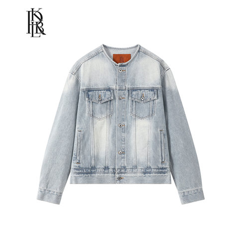蓝布屋潮流牛仔夹克【冰川牛衣】