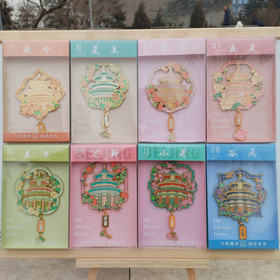 北京天坛文创24节气冰箱贴 二十四节气冰箱贴北京旅游纪念品礼物