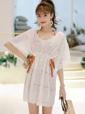 Swimwear women two-piece three-piece bikini cover belly thin chest gather Korea ins2020 new hot spring