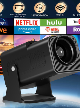 Mini Android Projector 300ANSI Smart Home Cinema WIFI投影仪