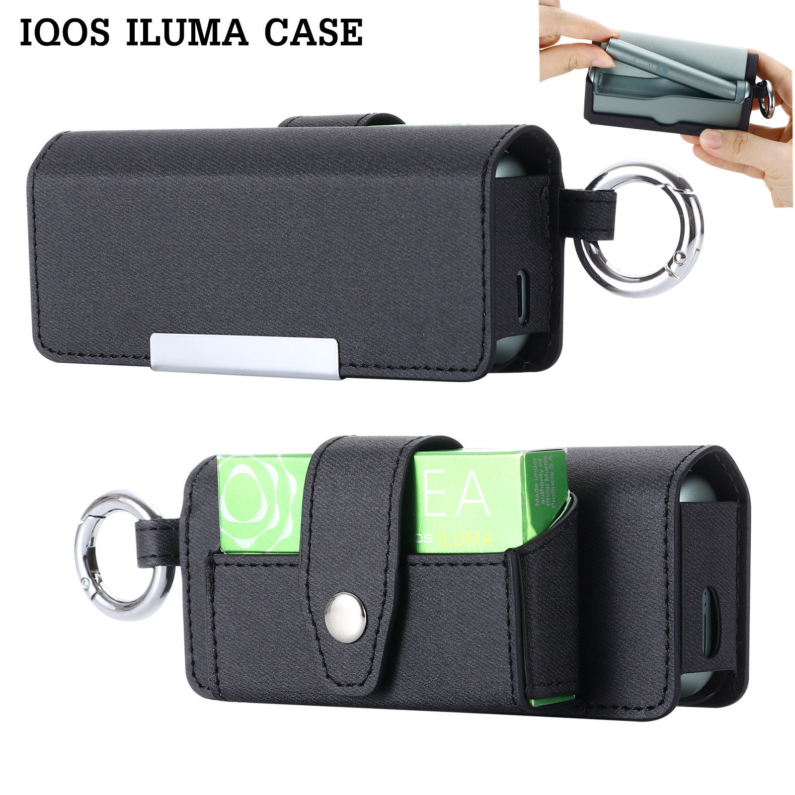 适用于iqo4 iluma prime电烟盒保护套日本皮套leather case box