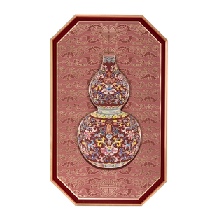 朱炳仁铜壁画福寿临门中式复古风沙发铜雕画装饰莫兰迪3D立体悬浮