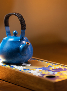 铜中秋礼盒手工铜壶单人便携泡茶壶功夫茶具月有幸福套装