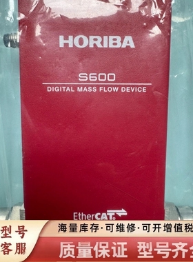 非标价HORIBA掘场 S600质量计 N2 15SLM 新款