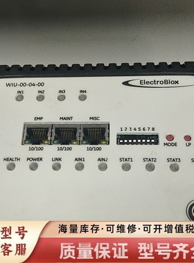 非标价EIectroBIox  控制器  WIU-00-04-00