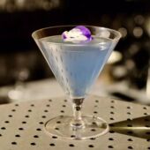 酒吧日式 木村干马天尼杯矮脚马提尼鸡尾酒杯创意三角酒杯特调饮品