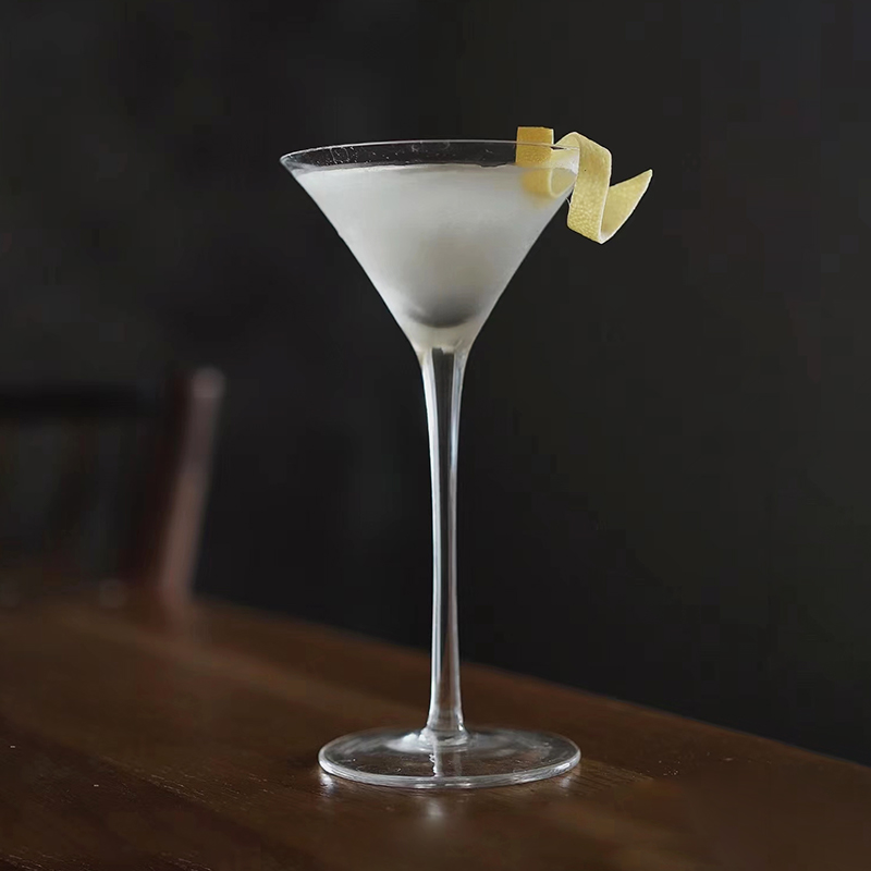 日式木村酒吧调酒杯鸡尾酒杯水晶玻璃高脚杯马天尼杯喇叭口马提尼