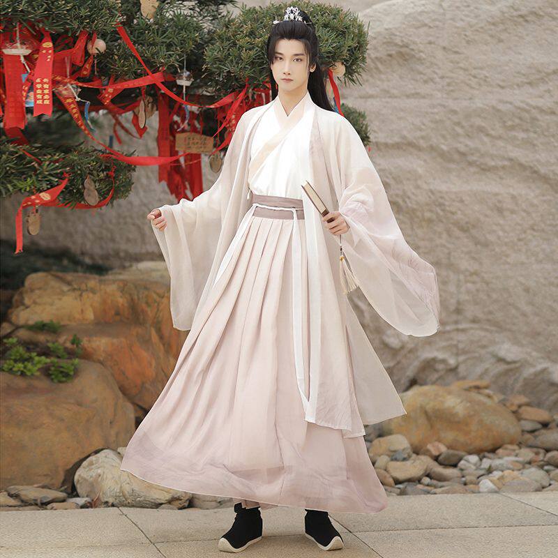 原创汉服男女2026情侣古风套装中国风学生日常舞台演出班服春夏款